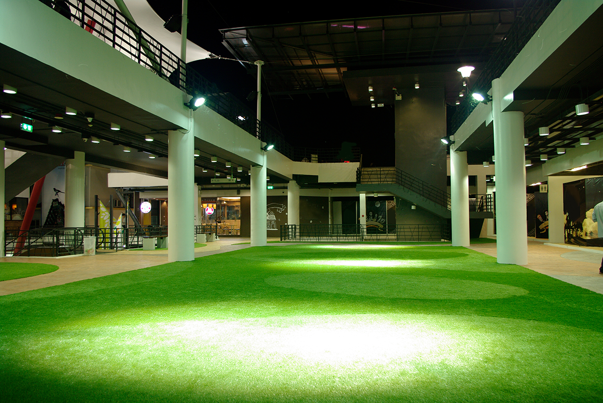 Commercial Artificial Turf commercial installation by Artificial Grass of Frisco in Frisco, TX