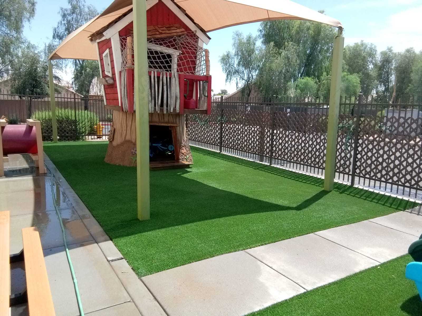 Playground Turf commercial installation by Artificial Grass of Frisco in Frisco, TX
